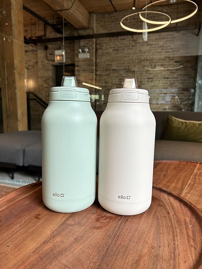 Ello Hydra 64oz Half Gallon Vacuum Insulated Stainless Steel Jug with Locking