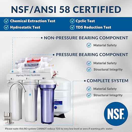 iSpring RCC7AK, NSF Certified 75 GPD, Alkaline 6-Stage Reverse Osmosis System & Ninja 12-Cup Programmable Coffee Brewer, 2 Brew Styles, Adjustable Warm Plate