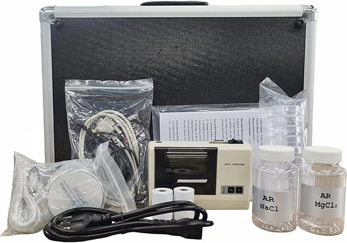 Smart Water Activity Meter Analyzer Monitor Real Time Print Function With Water Activity Range 0 to 1.000aw Water activity ±0.015aw