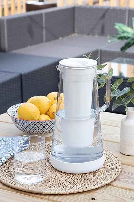 LifeStraw Home Silicone Base, Water Filter Pitcher 10-Cup Accessory, White