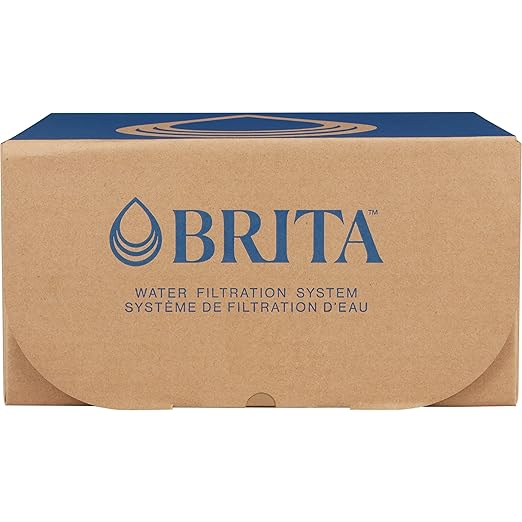 Brita Large Water Filter Pitcher for Tap and Drinking Water with SmartLight Change Indicator, Includes 1 Standard Filter, BPA-Free, Lasts 2 Months, 10-Cup Capacity, Bright White