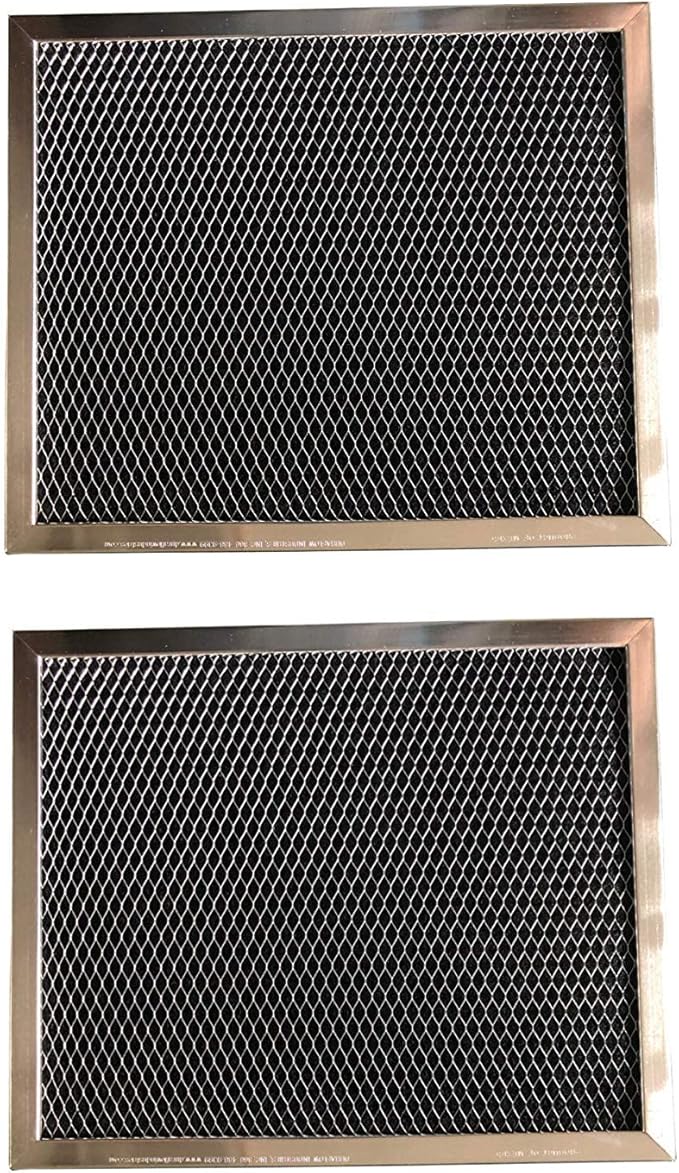 Filter Everything Activated Carbon Filter Compatible with Broan 99010181 – Hood Range Vent Filters for Smoke, Grease & Odor Removal – Measures 8