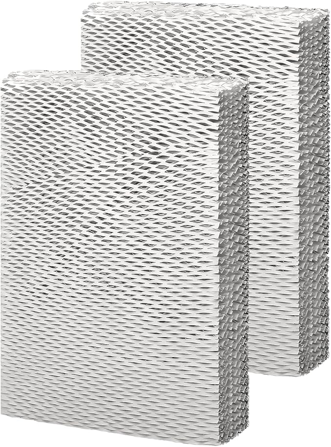 HASMX 2-Pack Replacement Humidifier Filter Pads for Honeywell HE250, HE250A, HE-250, HE-250A Humidifiers, 10" x 13" x 1-5/8" Humidifier Water Pad Filters Replace Part Numbers: RP3162, A35W