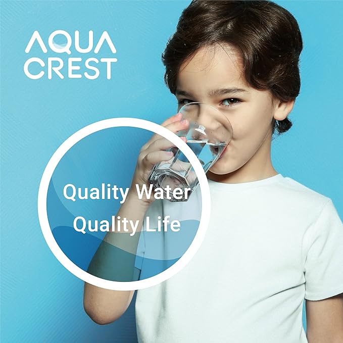 AQUACREST RF10 Water Filter, Replacement for Waterdrop 10UA/10UB Under Sink Water Filter System, 11K Gallons High Capacity, NSF/ANSI 42 Certified