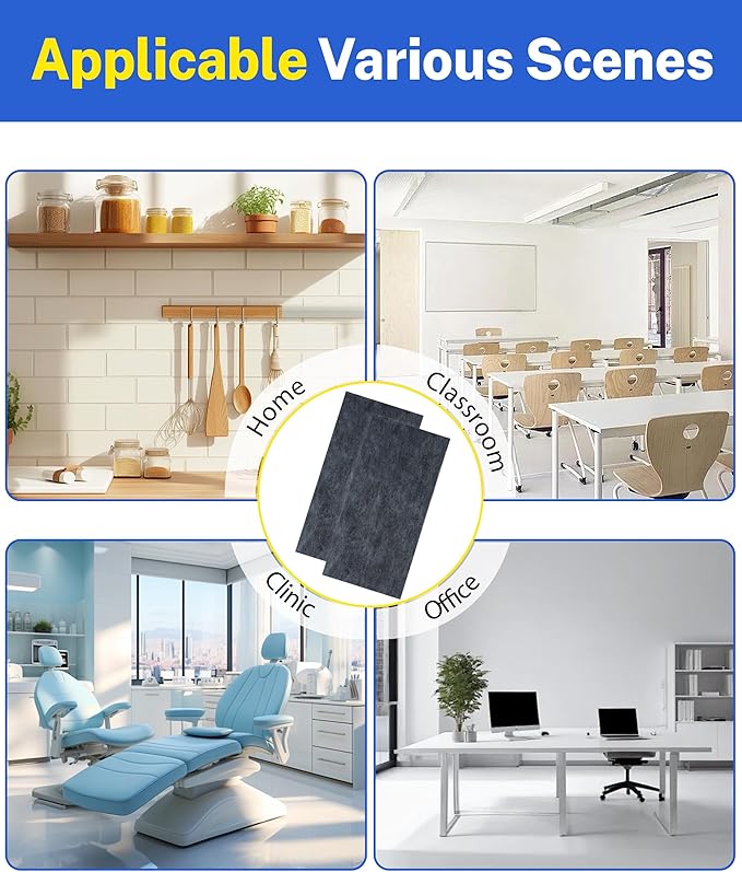 2 Pack Activated Carbon filters Compatible with AIRCARE 1051 Evaporative Humidifier, Essick Air Part # 1051-Models 4DTS300, 4DTS900, H12300HB, H12600,H12400HB,696800，696400HB