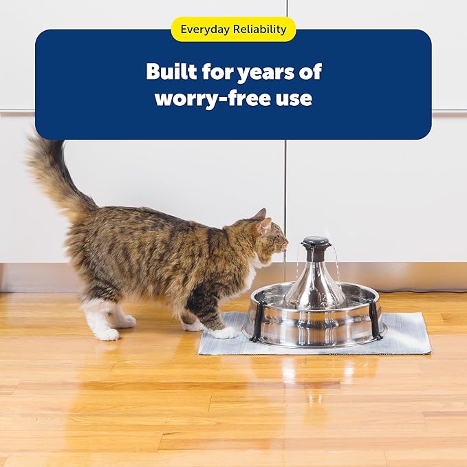 PetSafe Drinkwell 360 Fountain Carbon Filters - Supports Hydration - Coconut Shell Carbon - Clean Water Solution - Fits Drinkwell Stainless Multi-Pet & Plastic 360 Fountains - 3 Pack