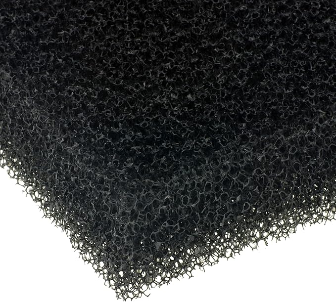ALEGI 4 Pieces Aquarium Filter Foam Sponges Pad, Fish Tank Bio Sponge Coarse Sheet Filter Media Pad, Cut-to-Size Foam for Pet Filters (9x9x1 Inch 4 Pcs)