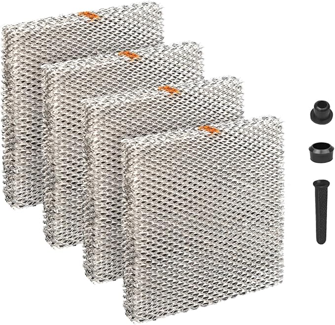 A10 Water Panel Humidifier Filter Replacement Compatible with AprilAire Whole-HouseHumidifier Models110 220 500 500A 500M 550 558 and HC22P Replacement Wicking Humidifier Filter 4 Packs