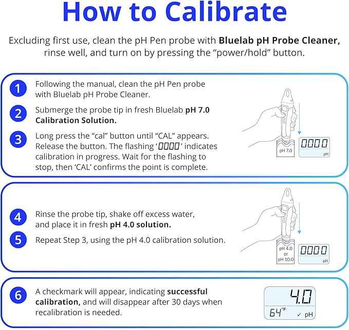 bluelab pH Pen - ± 0.1 pH Accurate, Durable Double Junction Probe, Waterproof & Floats, Auto Temperature Compensation, Easy Calibration - Made in NZ