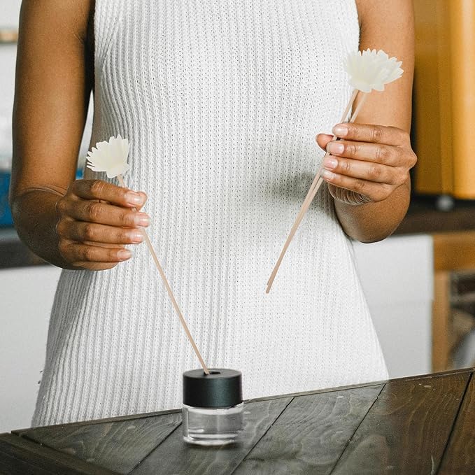 Air Diffuser Oil Diffuser Sticks 30pcs Rattan Diffuser Sticks Aroma Diffuser Sticks Refill Replacement Reed Fragrance Diffuser Vase Fillers Diffusers - AquaVibe