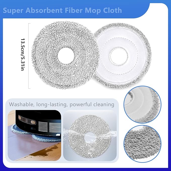 28 PCS Replacement Parts for Dreame L20 Ultra/L20 Ultra Complete, L30 Ultra/L30 Ultra Complete Vacuum Cleaner,2 Rubber Main Brush,6 Activated Carbon Dust Bags,4 Activated Carbon Filters - AquaVibe