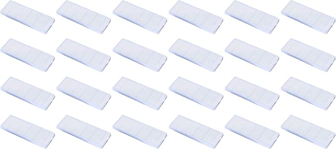 Nispira HEPA Filter Compatible with I-life Model A6 A4 A4s Robotic Vacuum Cleaner, 24 Packs - AquaVibe