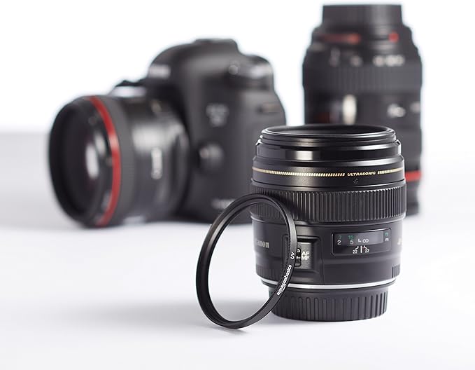 Amazon Basics UV Protection Camera Lens Filter - 58mm