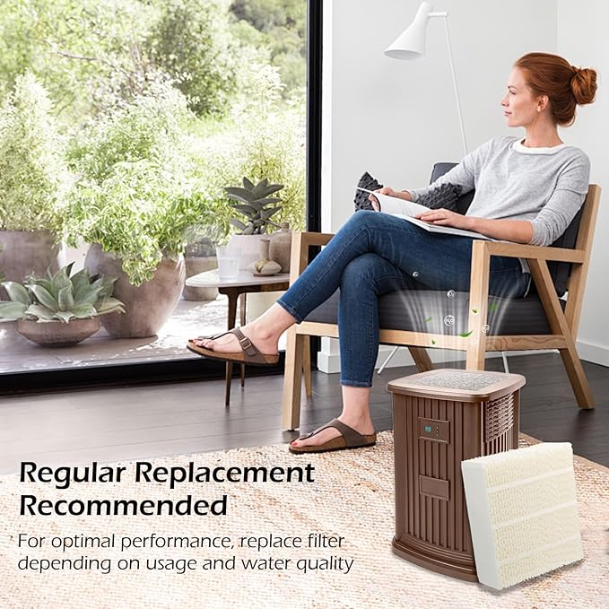 1043 Super Humidifier Wick Filter Replacement for Essick Air, Aircare Ma1201, Ma0800, Ep9500 Ep9700 Ep9800 Ep9R500 Ep9R700 Ep9R800 826000 831000, Bemis Space Saver 800/8000 Humidifier Wick - AquaVibe