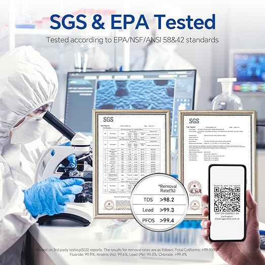 Stokk Reverse Osmosis System, 8 Stage Tankless Reverse Osmosis Water Filter, Reduces PFAS TDS, Under Sink RO System, 2:1 Pure to Drain, NSF/ANSI 58& 42, FCC Listed (400GPD, Grey)
