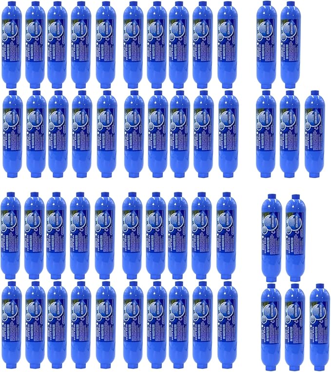 South Bend Components Reverse Osmosis (RO) Camper/RV/Boat/Yacht Water Inline Filter- NSF Certified! Includes ¾” Flexible Hose Protector, Compatible with Camco Water Filter, 40043, 40013, 4004(50-Pack)