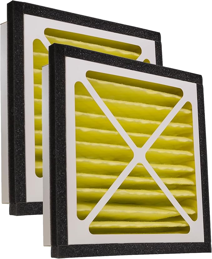 Filter-Monster - Replacement HEPA Filter Bundle - Compatible with Zephyr VGF Series 14x14x3 Whole Home Return Air Grille Filter, 2 Filter Replacement Bundle - AquaVibe