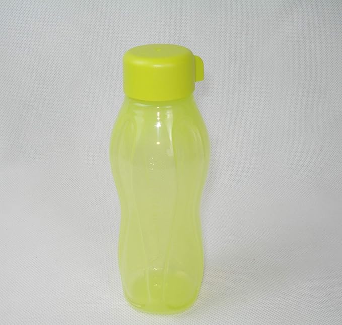 Tupperware Eco-Friendly Water Bottle Ecoeasy 310 Ml Lime Green Eco Ecoflasche Cuboid