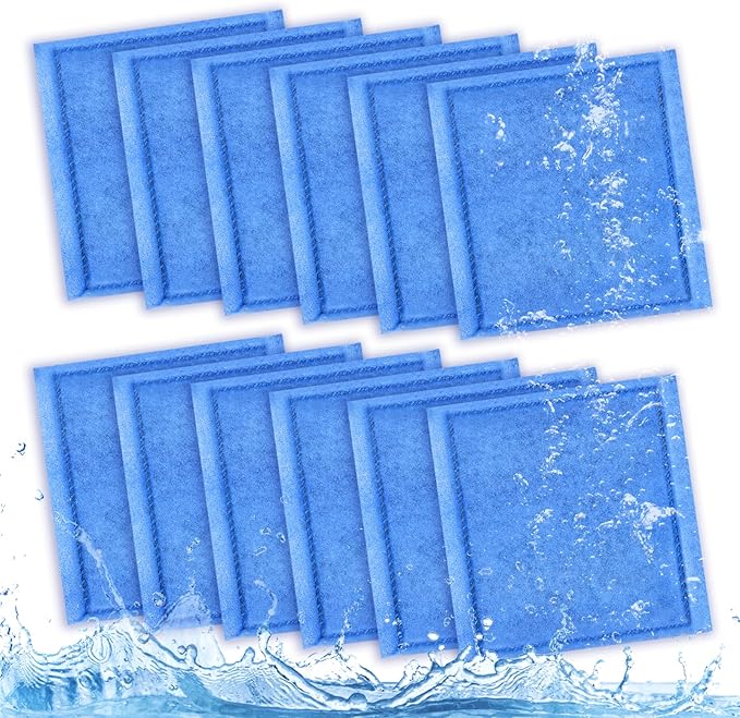 Aquarium Filter Cartridge 12 Pack Rite-Size C & EZ-Change #3 Fish Tank Filter Cartridge Replacement Compatible with PRO Power Filters 275/375 /Power Filters 200/350 - AquaVibe