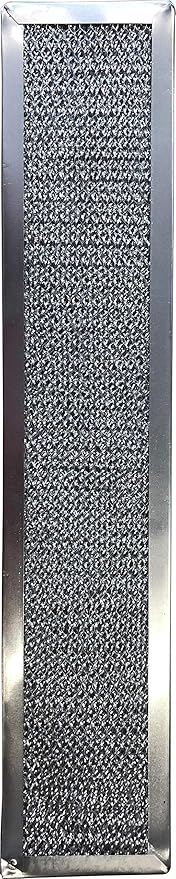 Filter Everything GE Replacement Aluminum Range Filter Compatible with 99010263, WB02X8379, WB2X8379, G-8111 – 6-1/8” x 23-3/8” x 3/32” PTLS – 1-Pack