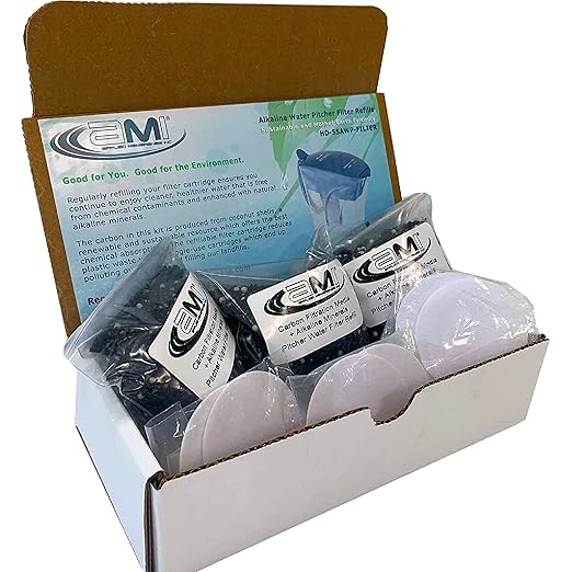 AMI Alkaline Water Pitcher & Alkaline Water Pitcher Refills