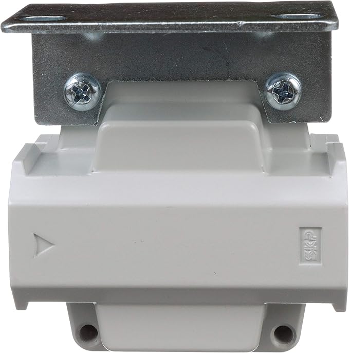 PneumaticPlus SAF400-N04B-MEP Compressed Air Particulate Filter 1/2" NPT, 10 Micron - Metal Bowl w/Manual Drain, Bracket - AquaVibe