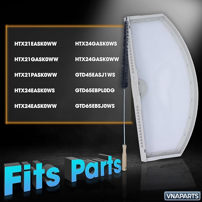 For Hotpoint HTX21EASK0WW HTX21GASK0WW HTX21PASK0WW HTX24EASK0WS HTX24EASK0WW HTX24GASK0WS HTX24GASK0WW Dryer Lint Filter Screen Replacement For GE GTD45EASJ1WS GTD65EBPL0DG GTD65EBSJ0WS GTD42EASJ1WW - AquaVibe