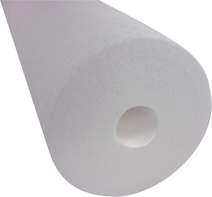 Tier1 5 Micron 20 Inch x 4.5 Inch | 3-Pack Spun Wound Polypropylene Whole House Sediment Water Filter Replacement Cartridge | Compatible with Pentek DGD-5005-20, SDC-45-2005, Home Water Filter