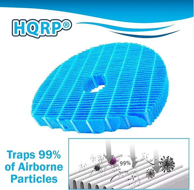 HQRP Humidifying Filter Compatible with Sharp KC850U, KC860U, KC-C70U, KC-C100U, KC-C150U Humidifier, FZC100MFU Replacement