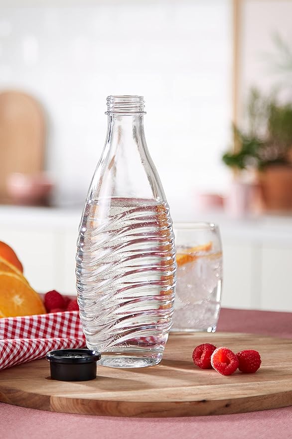 sodastream Carbonating Carafe, Clear, Glass (Pack of 2)