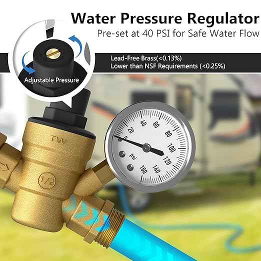TORVA Water Hoses & Fittings for Camping All in One Fresh Water Kit - BPA Free, Includes RV Water Filter Cartridge, Hose Splitter, and Connectors - Essential RV Accessories for Outside Camper