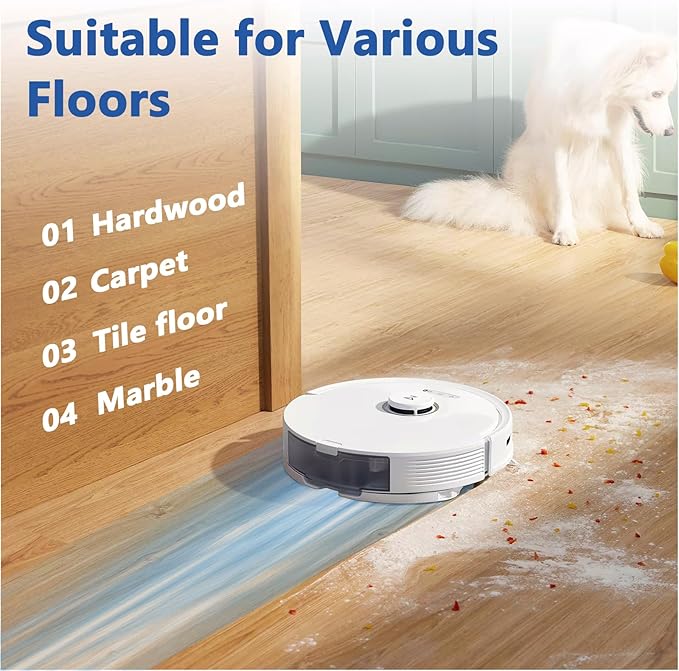 21 Pack T30S Replacement Parts for ECOVACS DEEBOT T30S/T30S Pro Robot Vacuum Accessories Kit, Includes 1 Main Brushes, 4 HEPA Filters, 4 Mop Cloth Pads, 6 Dust Bags, 6 Side Brushes - AquaVibe