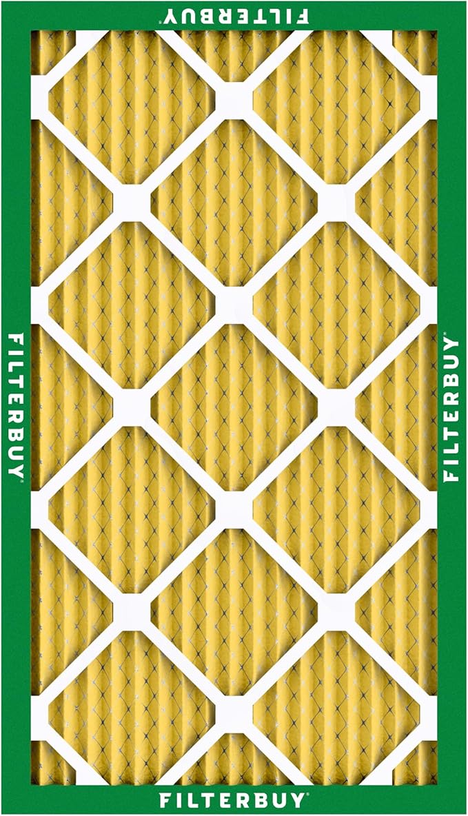 Filterbuy 20x32x1 Air Filter MERV 11 (MPR 1200) Allergen Defense Replacement (1-Pack), Electrostatic Pleated HVAC AC Furnace Filters, Made in USA (Actual Size: 20.00 x 32.00 x 0.75)