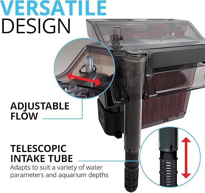 Fluval C4 Power Filter, Fish Tank Filter for Aquariums up to 70 Gal. - AquaVibe