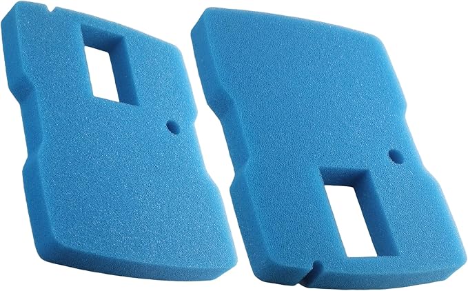 Sponge Filter Pads 2 Pcs Blue Pond Filter Pad for Sunsun 660 GPH Fountain Pump CUF-6000 Filter, for VIVOHOME 530 & 660 GPH Fountain Pump Replacement Parts Pond Pump Filter Sponge Pads