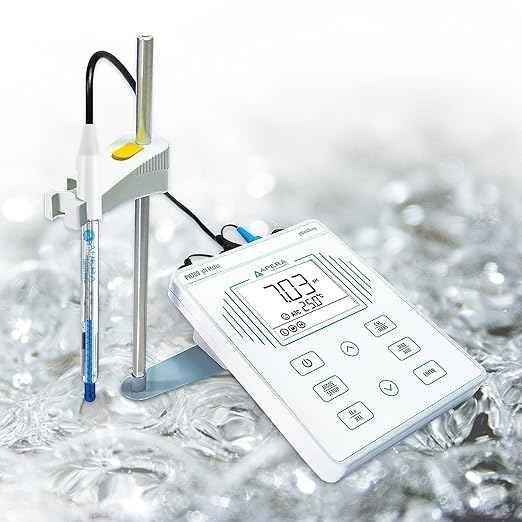 Apera Instruments PH700-HT Benchtop Lab pH Meter for High-Temperature Liquids (up to 130˚C) and/or Caustic Water Solutions