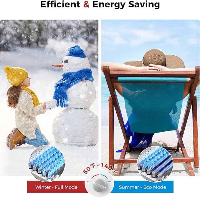 CAMPLUX Tankless Water Heater, 4.22 GPM Propane Water Heater Gas, 110,000 BTU Outdoor Camping Water Heater, Propane Shower, Gray