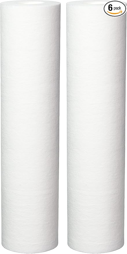 Culligan P5A P5 Whole House Premium Water Filter, 8,000 Gallons, 2 Count, White (Pack of 6)