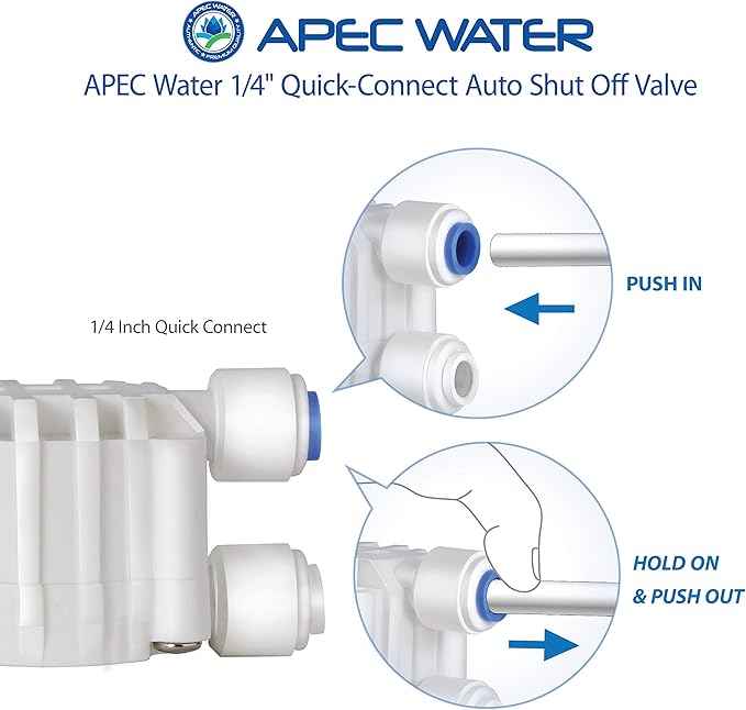 APEC Water Systems Auto Shut Off Valve Replacement Part (ASO)