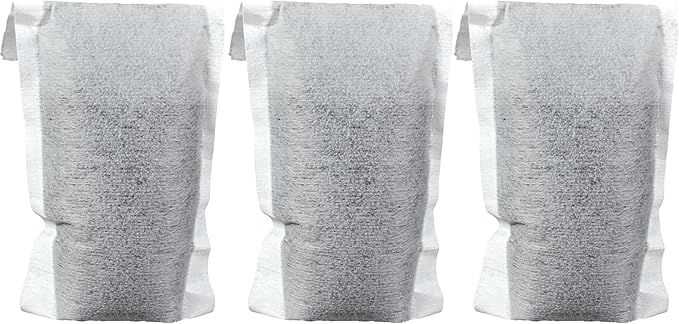 Brita Refillable Water Filter Refill Packs for Pitchers and Dispensers, BPA-Free, 80% Less Plastic*, Each Lasts Two Months, For Use with Refillable Shell (Sold Separately), 3 Filters