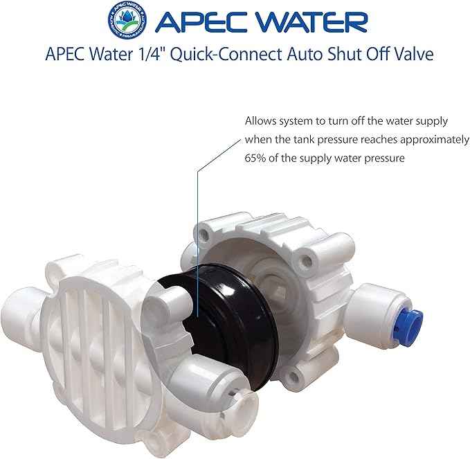 APEC Water Systems Auto Shut Off Valve Replacement Part (ASO)