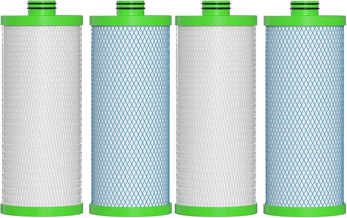 AO-US-200-R Water Filter Replacement Cartridge Compatible with AO Smith Advanced Water Filtration System, 2 Set (4 Count)