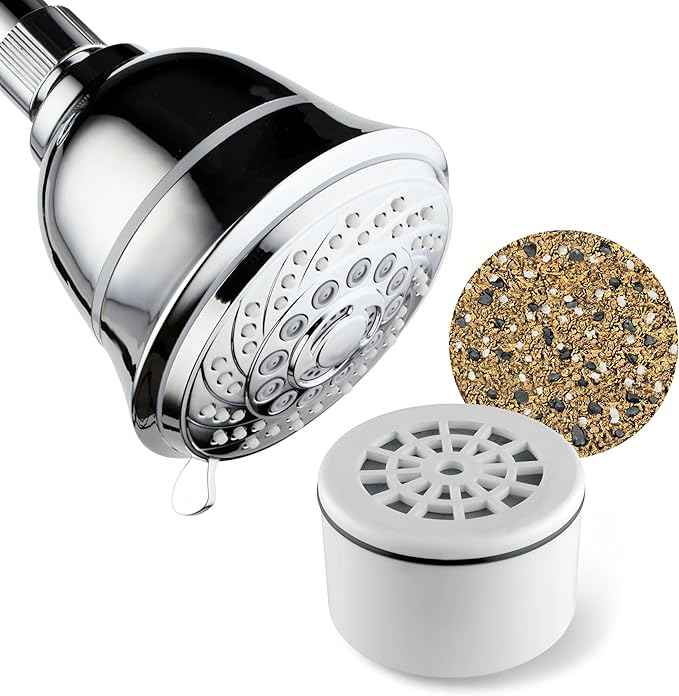 AquaCare by HotelSpa 1139 Replacement Disposable Enriched KDF Cartridge for Compact Universal Shower Filter or Filtered Shower Heads/Handheld Showers