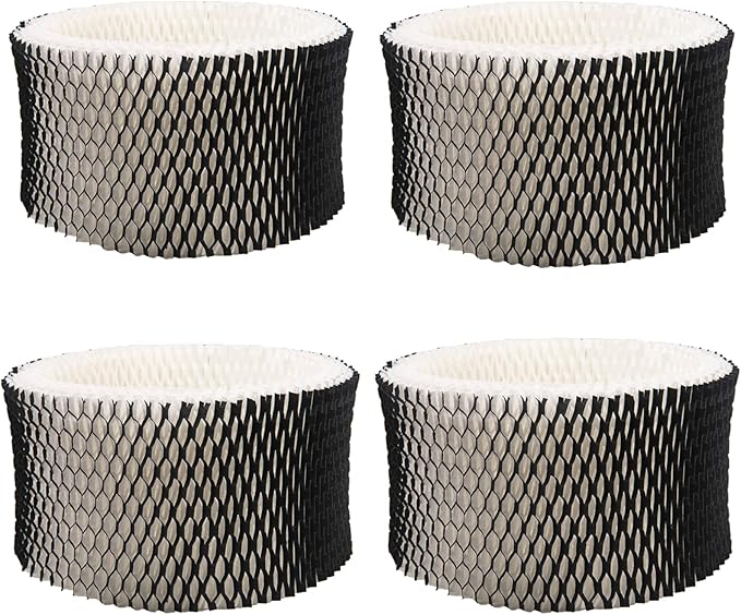 HWF62 Humidifier Filter Replacement, Compatible with for HWF62 HWF62CS HWF62D SF212, Fits Sunbeam Humidifier Models SCM1100, SCM1701, SCM1702, SCM1762(4 Pcs)