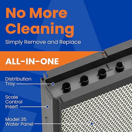 AprilAire H735EZ1A Humidifier Filter/Water Panel Assembly Replacement Kit for AprilAire Whole-House Humidifier Models: 700, 700A, and 700M