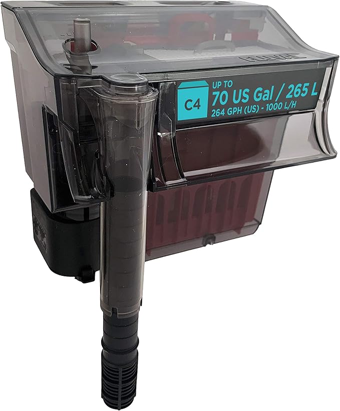 Fluval C4 Power Filter, Fish Tank Filter for Aquariums up to 70 Gal. - AquaVibe