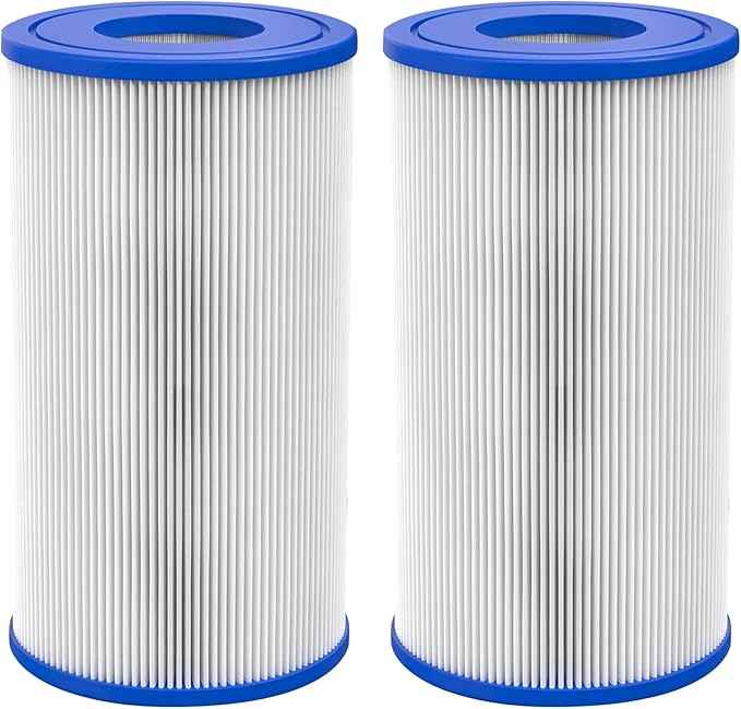 The Pod Company Chiller Replacement Filters – 2 Pack, 20 Micron Pleated Cartridge, 6