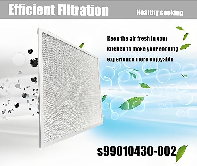 Range Hood Filters S99010430-002 Compatible with Broan Nu-tone Ken-more Range Hoods 99010430-002 and 4512880 BCSEK130WW BCSD130SS Kenmore 23351264710 23351269710 (2 Packs) - AquaVibe
