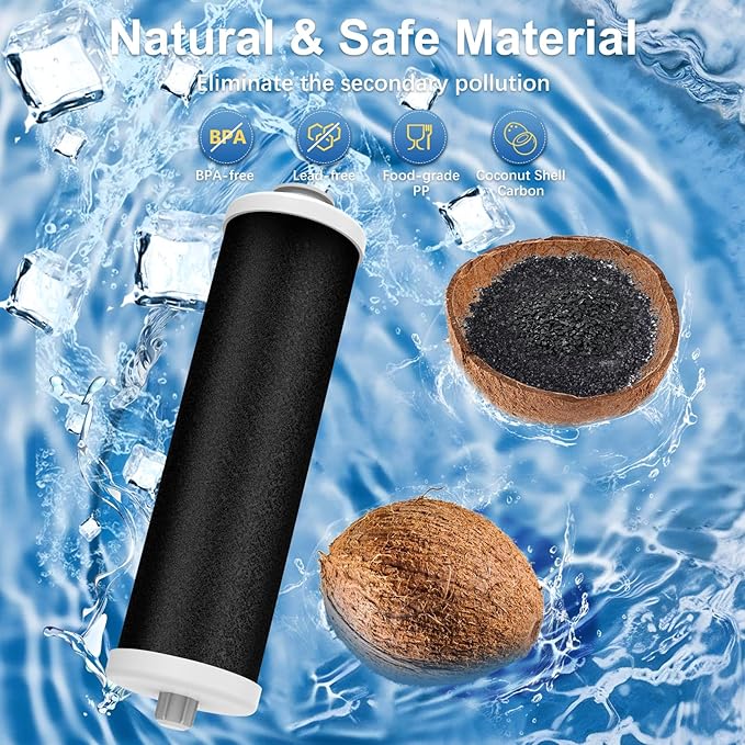 EDR2RXD1 Compatible with W104136-45A Filter 2 P9WB2L P9RFWB2L (1 Pack) - AquaVibe