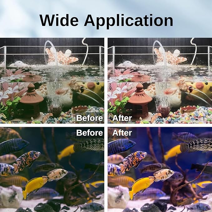 SainSmart XpertMatic Aquarium Sterilizer Light, 5W Mini Submersible Sanitizer with Timer Aquarium, Waterproof Lamp Cleaning Green and Algae for Fish Tank, Pond, Swimming Pool, Saltwater, Freshwater